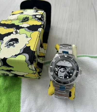 Pre-owned Bape Very Og A Bathing Ape X Kaws X In Gray