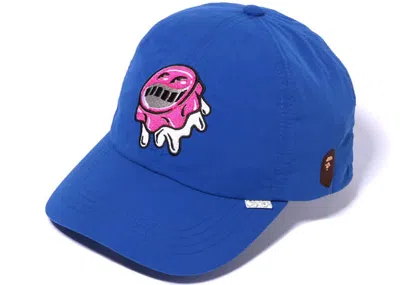 Pre-owned Bape Wgm Panel Cap In Blue