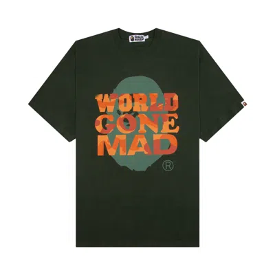 Pre-owned Bape Wgm Tee 'green'