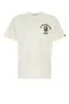 Bape White Cotton T-shirt In White