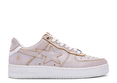 Bape Wmns Sta #5 'washed Beige' In Pink