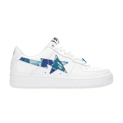 Pre-owned Bape Wmns Sta 'abc Camo - Blue' 2022 In White