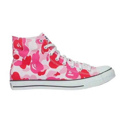 Pre-owned Bape Wmns Sta High 'abc Camo - Pink'