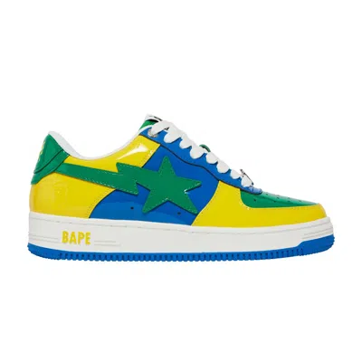 Pre-owned Bape Wmns Sta M1 'brazil' In Blue