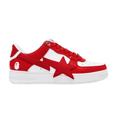Pre-owned Bape Wmns Sta Os 'red'