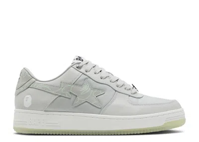 Bape Wmns Sta 'text Code Camo - Grey' In Gray