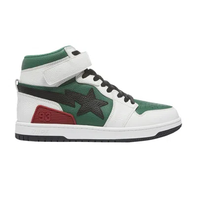 Pre-owned Bape Wmns Block Sta High 2 'hybrid Forces' | Green | Women's Size 6