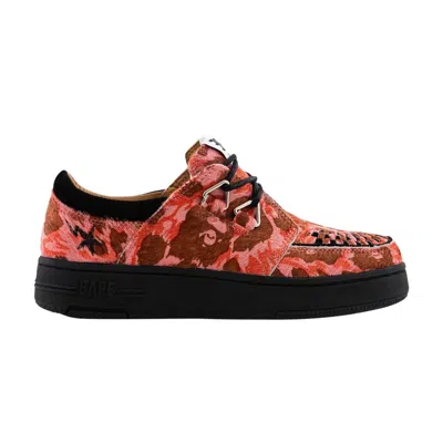 Pre-owned Bape Wmns Creep Sta 'pink Leopard Camo' | Women's Size 6