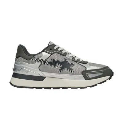 Pre-owned Bape Wmns Cross Sta 'grey'