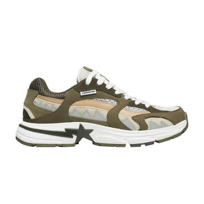 Pre-owned Bape Wmns Shark Sta #2 'olive Drab' In Green