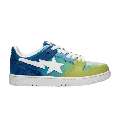 Pre-owned Bape Wmns Sk8 Sta #1 M1 'blue Gradient'