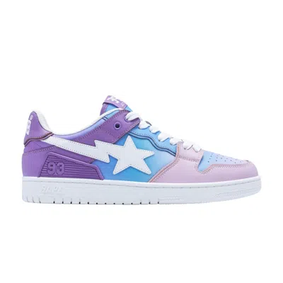 Pre-owned Bape Wmns Sk8 Sta #1 M1 'purple Gradient'