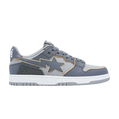 Pre-owned Bape Wmns Sk8 Sta #3 L 'gray Gold' In Grey