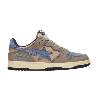 Pre-owned Bape Wmns Sk8 Sta #3 'navy' In Blue