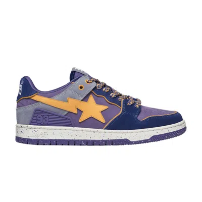 Pre-owned Bape Wmns Sk8 Sta #4 'purple Orange'