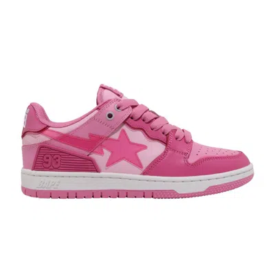 Pre-owned Bape Wmns Sk8 Sta #51 'pink'