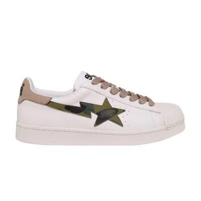 Pre-owned Bape Wmns Skullsta #1 L 'white'