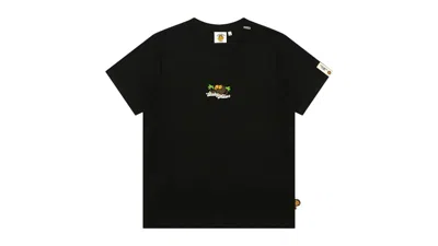 Pre-owned Bape Women's Baby Milo Slim Fit Tee Shirt (ss25) In Black