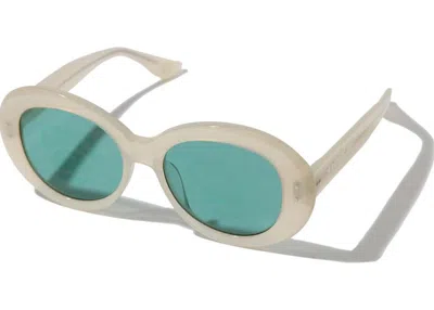 Pre-owned Bape Women's  Baby Milo 4 Sunglasses In White
