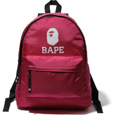 Pre-owned Bape Women's  Happy New Year Ladies Backpack In Pink