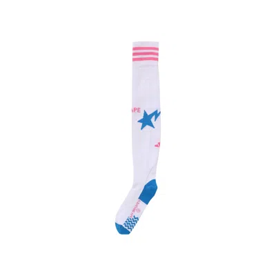 Pre-owned Bape X Adidas Socks 'white' | Men's Size L