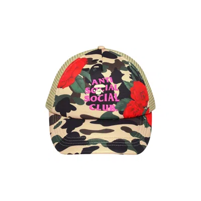 Pre-owned Bape X Anti Social Social Club Mesh Cap 'yellow'