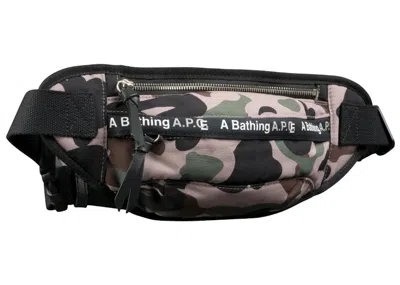 Pre-owned Bape X A.p.c. Body Bag In Beige