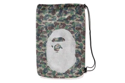 Pre-owned Bape X Arena Mesh Bag In Green