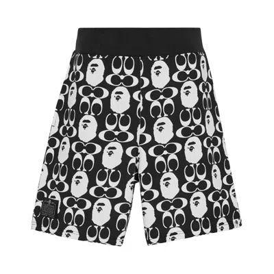 Pre-owned Bape X Coach Sweat Shorts 'black' | Men's Size M