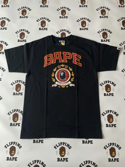 Pre-owned Bape X Concepts Emblem Tee In Black