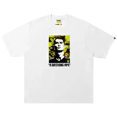 Pre-owned Bape X Cr7 Life Baby Milo Relaxed Fit Tee 'white' | Men's Size Xl
