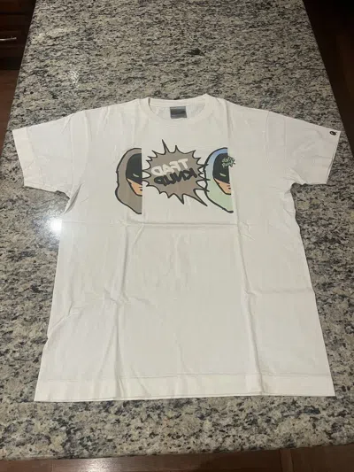 Pre-owned Bape X Daft Punk Tee Shirt In White