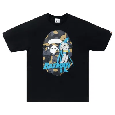 Pre-owned Bape X Dc Madison Avenue Ape Head Batman Tee 'black' | Men's Size Xxl