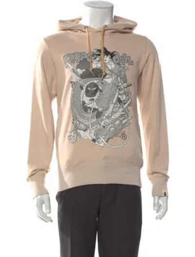 Pre-owned Bape X Dragon Ball Z Graphic Print Hoodie In Neutral