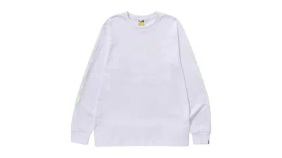 Pre-owned Bape X Helinox Glow In The Dark Long Sleeve Tee Shirt In White
