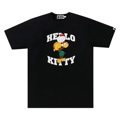 Pre-owned Bape X Hello Kitty X Milo Tee #2 'black' | Men's Size L