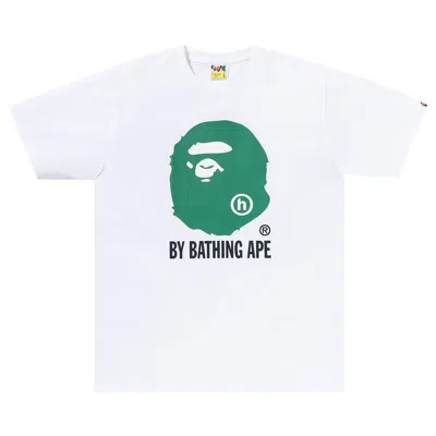 Pre-owned Bape X Hidden By Bathing Ape Tee 'white' | Men's Size Xl
