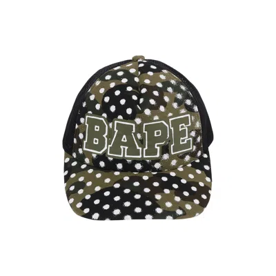 Pre-owned Bape X Joshua Vibes Mesh Cap 'green'
