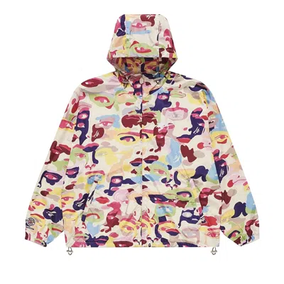 Pre-owned Bape X Kidsuper Camo Lightweight Jacket 'multicolor' | Multi-color | Men's Size L