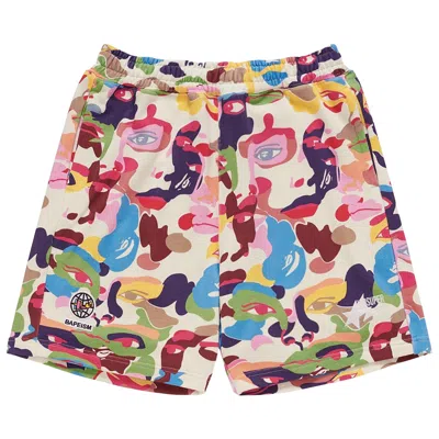Pre-owned Bape X Kidsuper Camo Sweat Shorts 'multicolor' | Multi-color | Men's Size Xxl