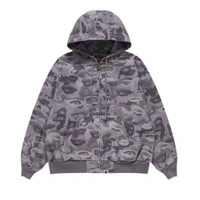 Pre-owned Bape X Kidsuper Solid Camo Jacquard Jacket 'purple' | Men's Size S