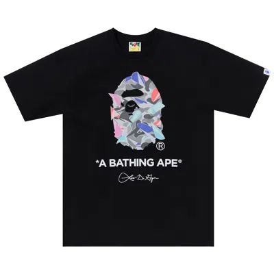 Pre-owned Bape X Ldg Ape Head Tee 'black'
