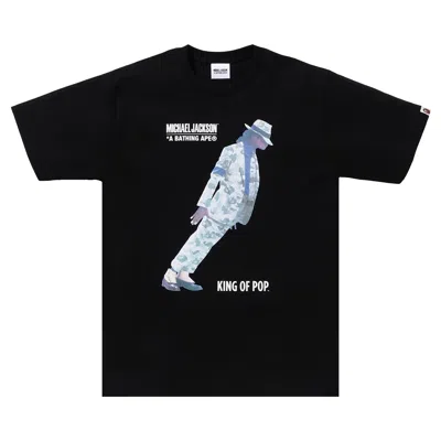 Pre-owned Bape X Michael Jackson Tee 'black'