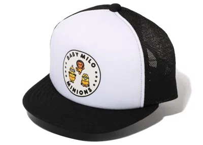 Pre-owned Bape X Minions Mesh Cap In Black