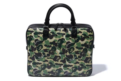 Pre-owned Bape X Montblanc Documnet Case In Green