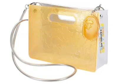 Pre-owned Bape X Nananana A5 Horizontal Bag In Orange Sapporo Store Exclusive
