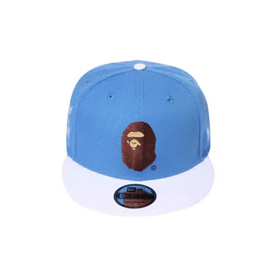 Pre-owned Bape X New Era 9fifty Cap 'blue'