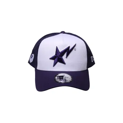 Pre-owned Bape X New Era 9forty Sta Cap 'purple' | Men's Size Onesize