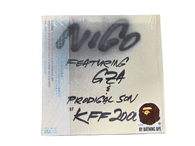 Pre-owned Bape X Nigo Ft Gza & Prodigal Son Kff2000 Cd In Black/white