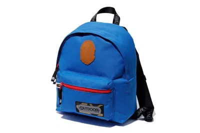 Pre-owned Bape X Outdoors Products Day Pack In Blue
